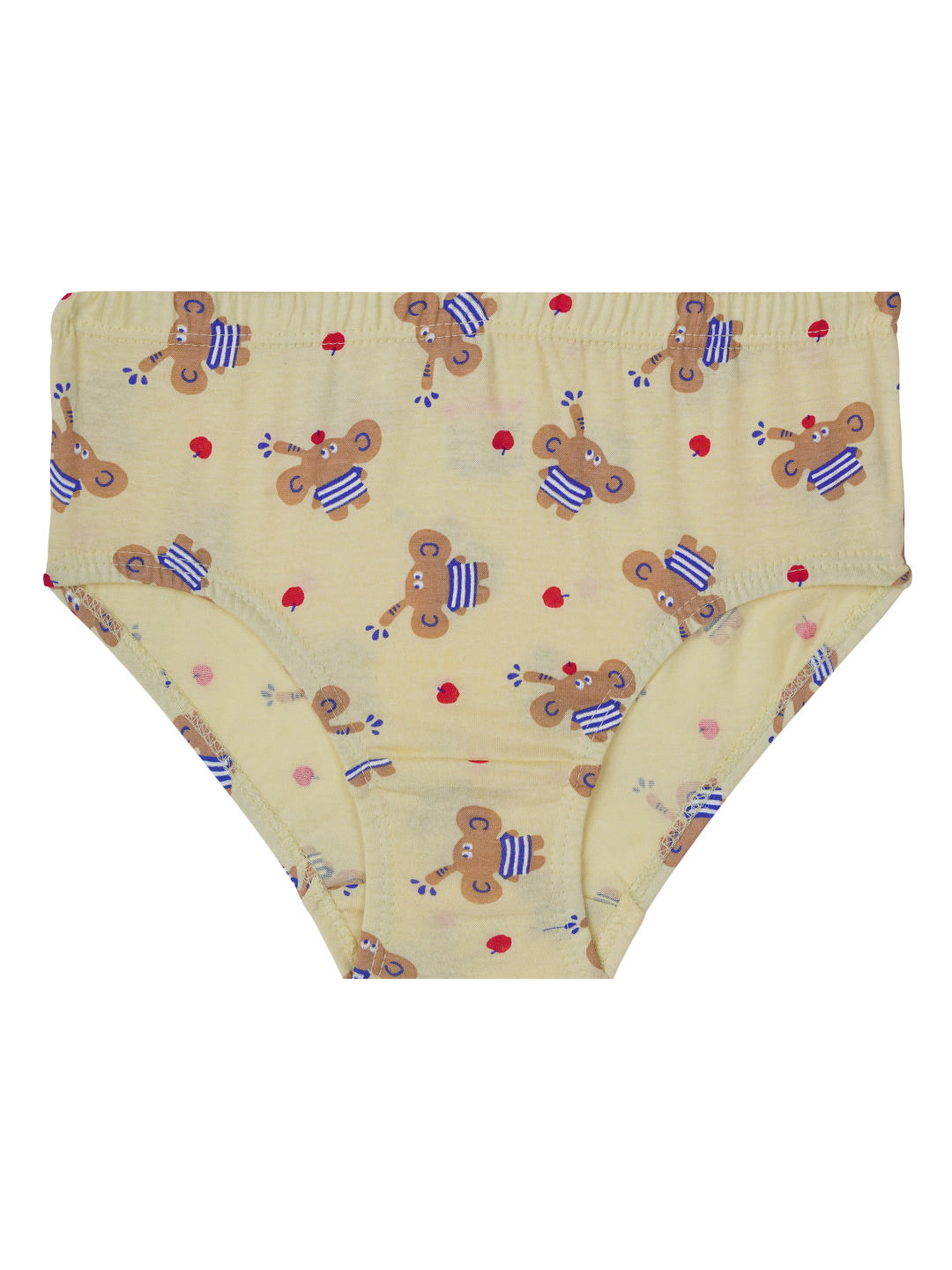 BABY 175 | Girls’ Cotton Printed Briefs – Soft & Comfortable Assorted Design Underwear Pack 3
