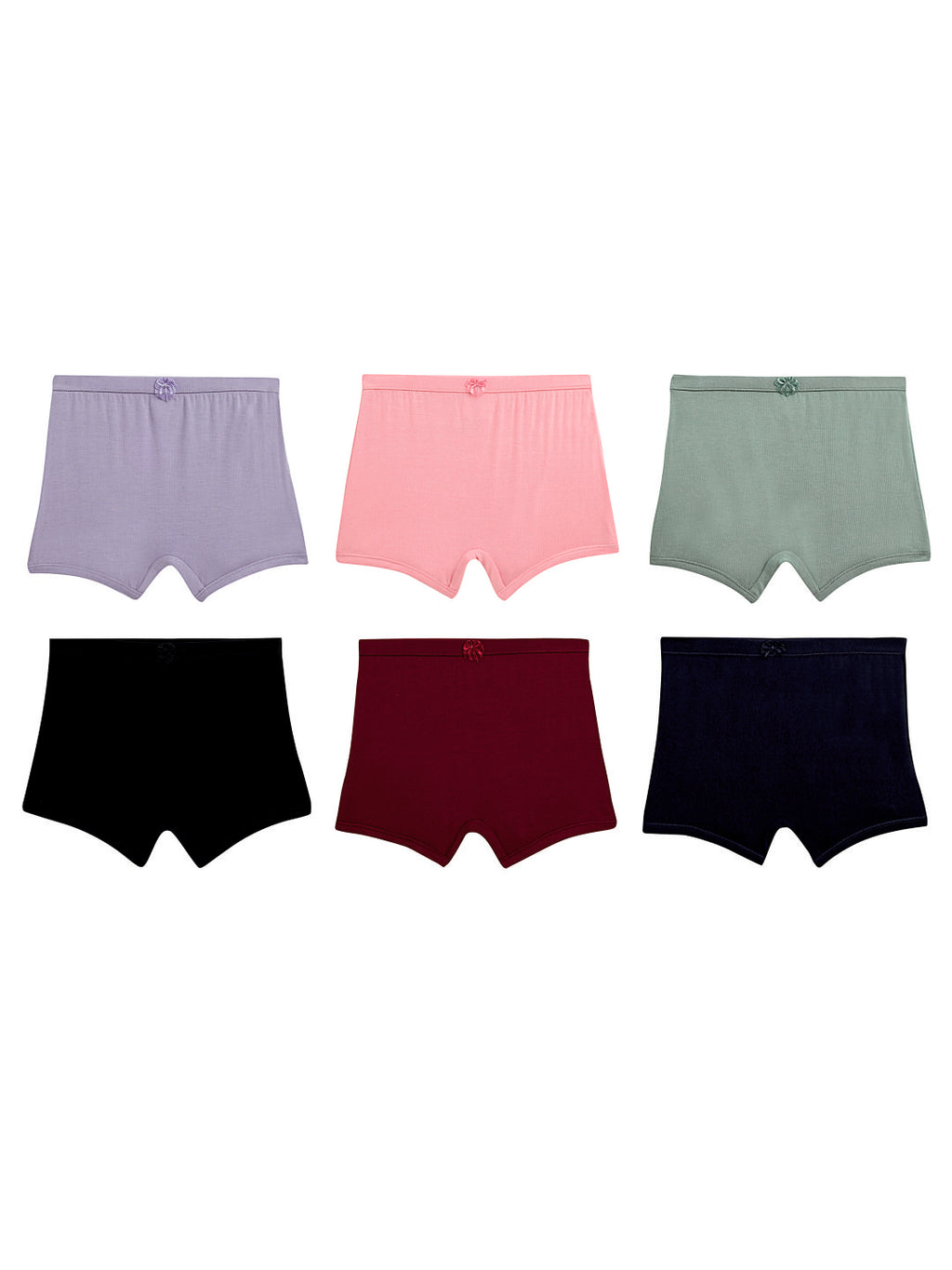 BABY 184 | Red rose Cotton Boxer Briefs – Soft Stretchable Comfortable Innerwear (PACK OF 6)