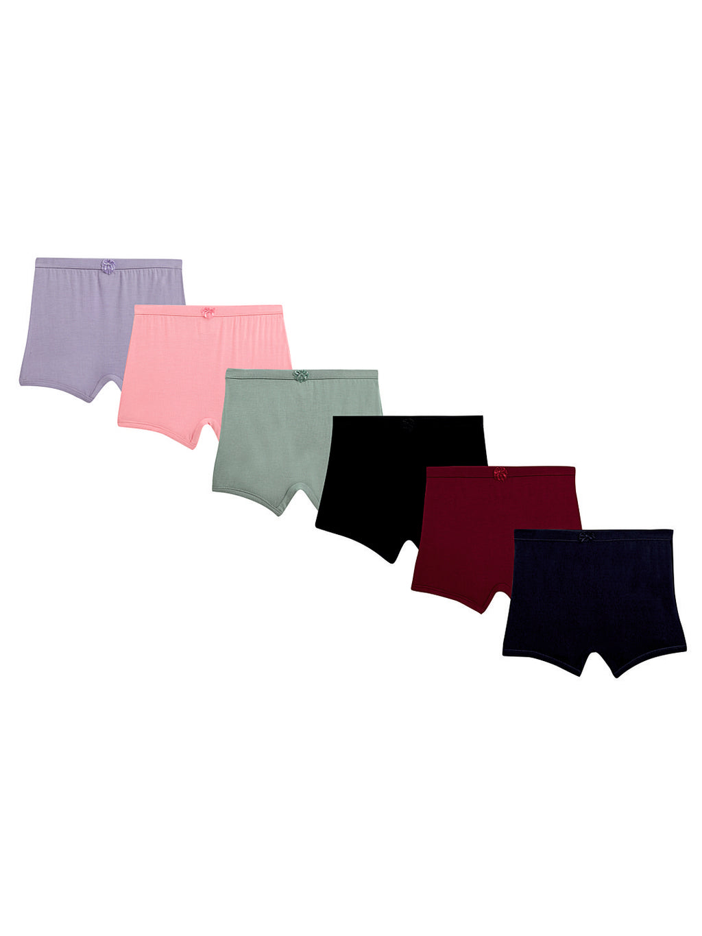 BABY 184 | Red rose Cotton Boxer Briefs – Soft Stretchable Comfortable Innerwear (PACK OF 6)