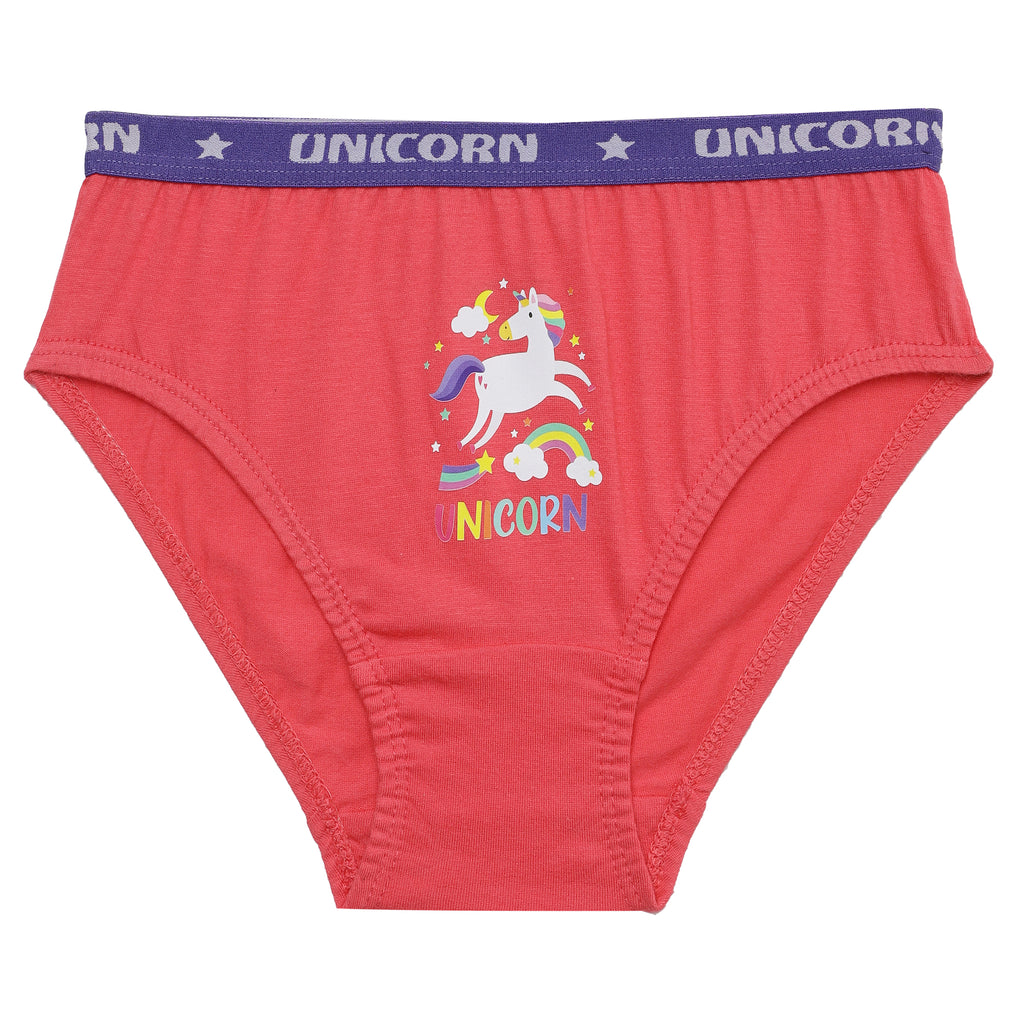 BABY 5008| Red Rose Soft & Stylish Baby Panties – 100% Cotton Comfort for Your Little One PACK OF 5