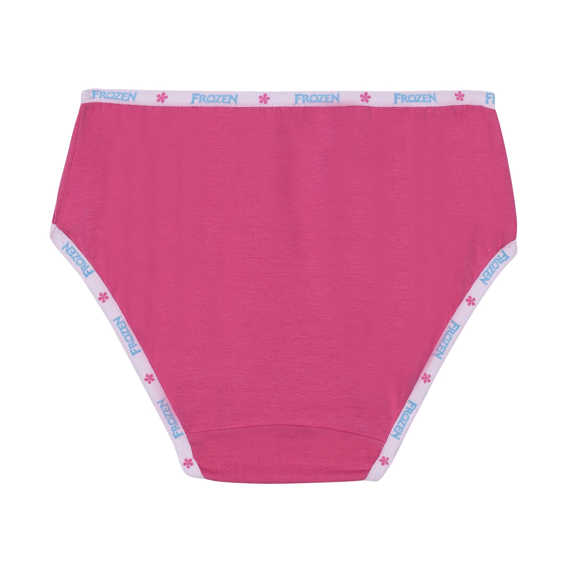 Red Rose Girls' Frozen Print Cotton Briefs – Pack of 6 – Soft & Stylish Innerwear | BABY-120