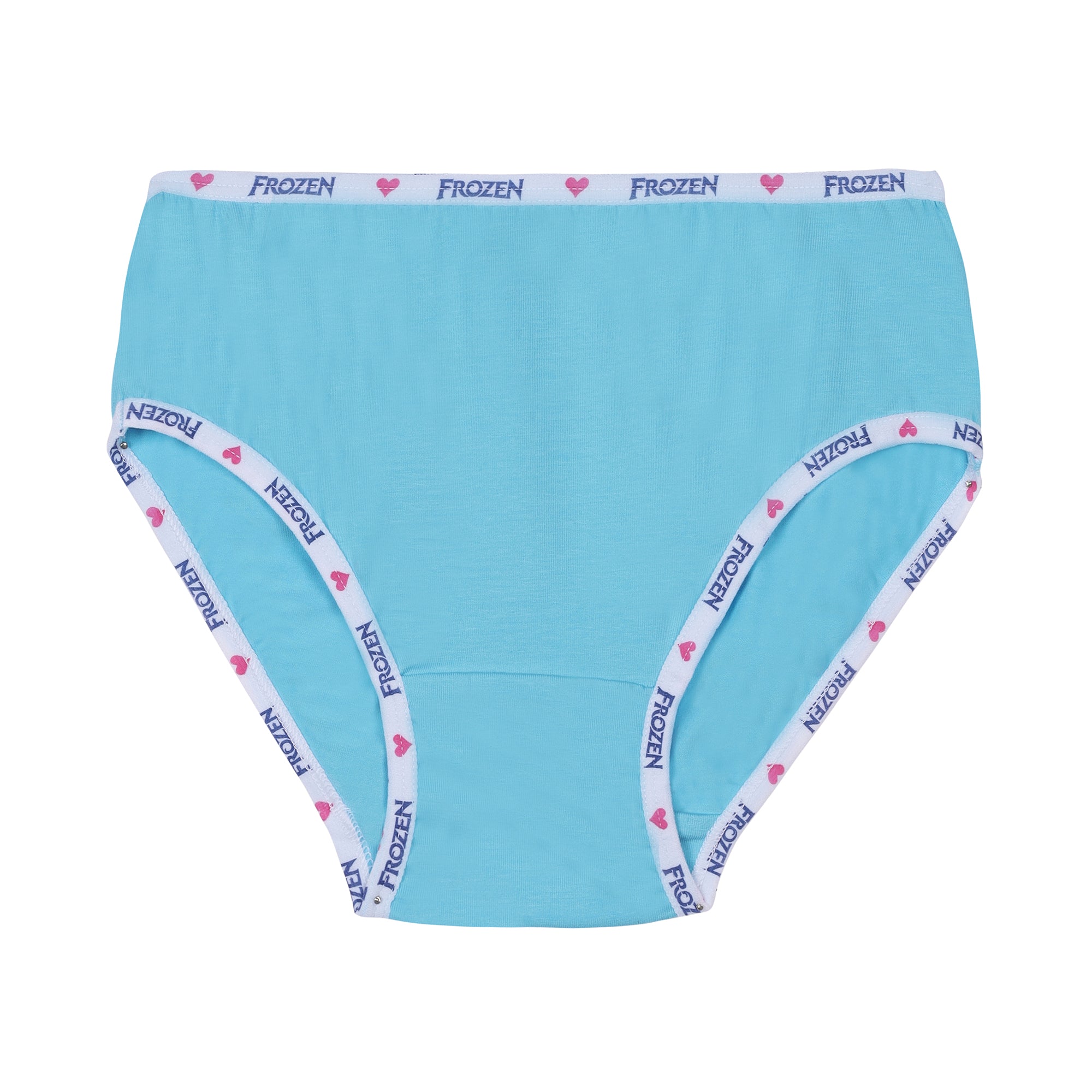 Red Rose Girls' Frozen Print Cotton Briefs – Pack of 6 – Soft & Stylish Innerwear | BABY-120