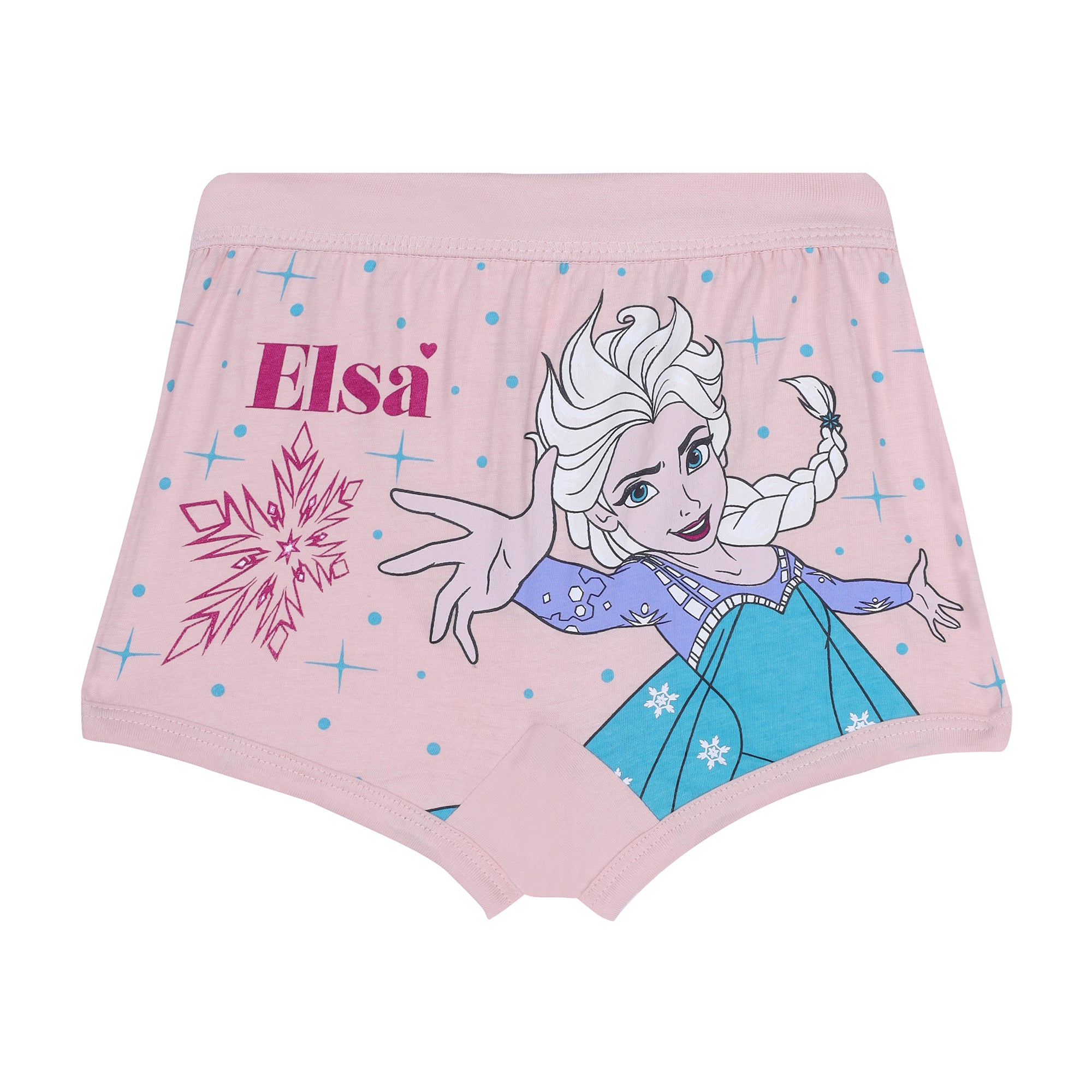 RedRose Cotton Shorts for Baby Girls – Elsa & Anna Themed Cartoon Print | BABY 168