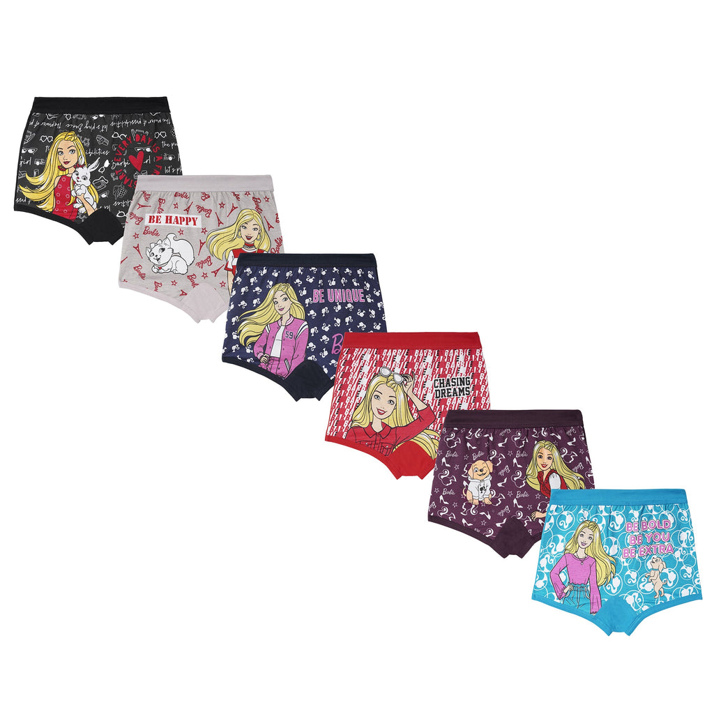 Girls Cotton Printed Shorts – Barbie Theme – Comfortable & Stylish Innerwear | BABY 176