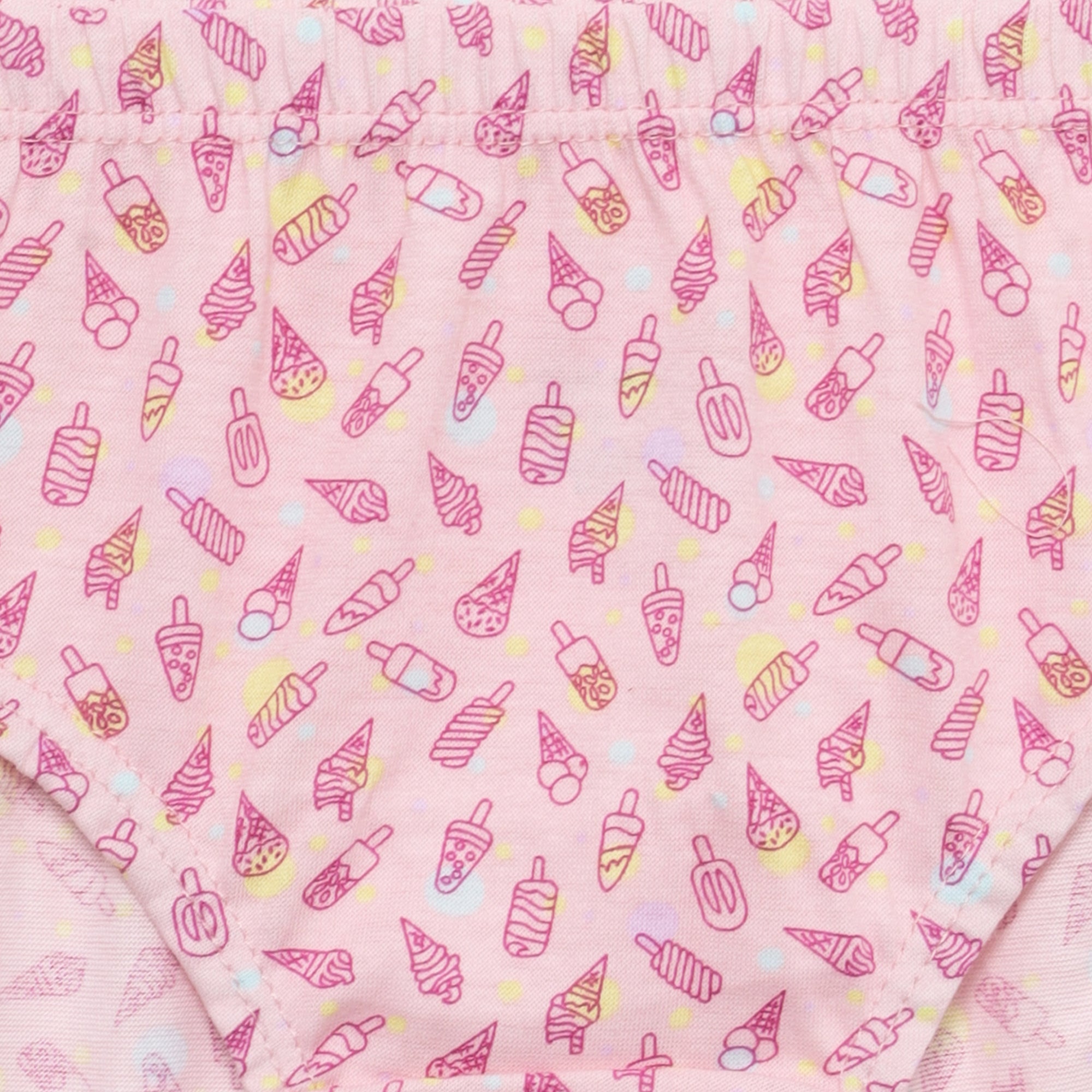 BABY 5007| Red Rose Soft & Stylish Baby Panties – 100% Cotton Comfort for Your Little One PACK OF 5