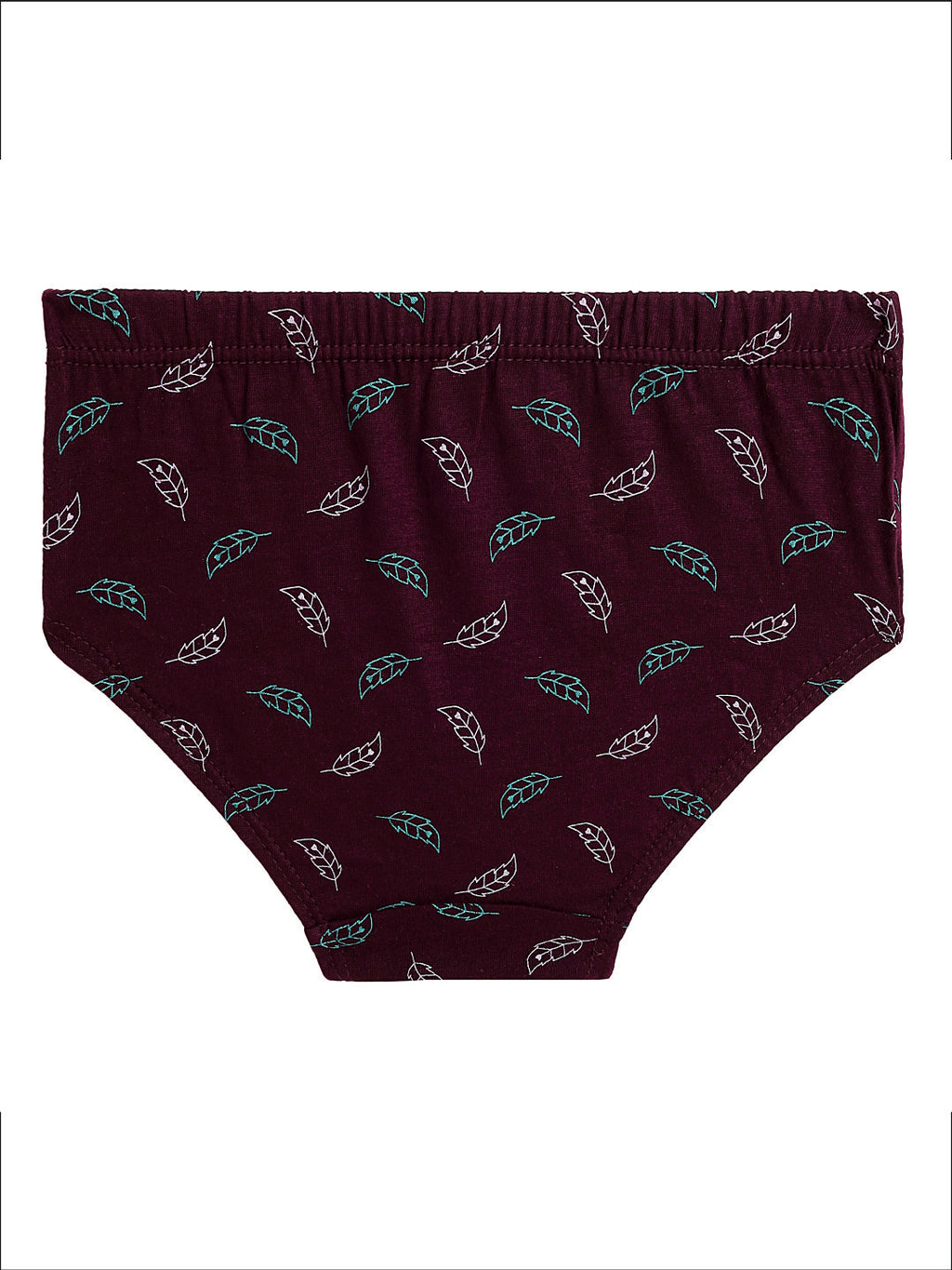 Redrose Girls' Printed Briefs Pack of 6 – Soft Cotton Innerwear for Kids (Multicolor) | BABY-70