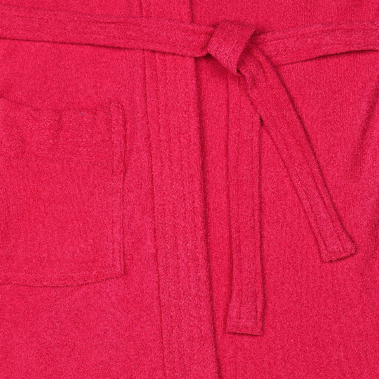Red Rose BATHROBE PLAIN