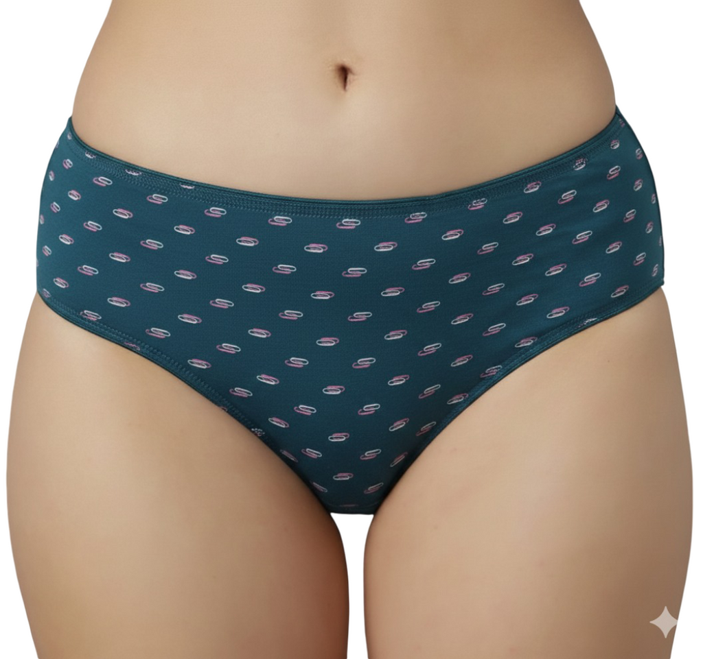 Mid Rise Cotton Hipster Panties– Pack of 3
