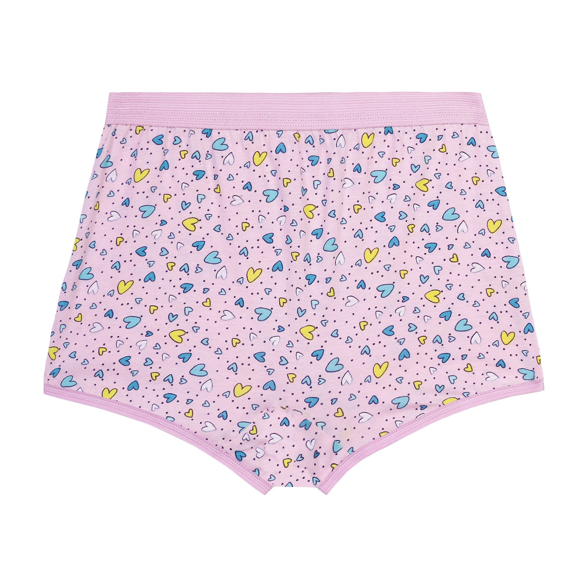 BLM 221| Red rose Girls Floral Print Cotton Bloomers – Pack of 6 | Vibrant & Comfy Daily Essentials