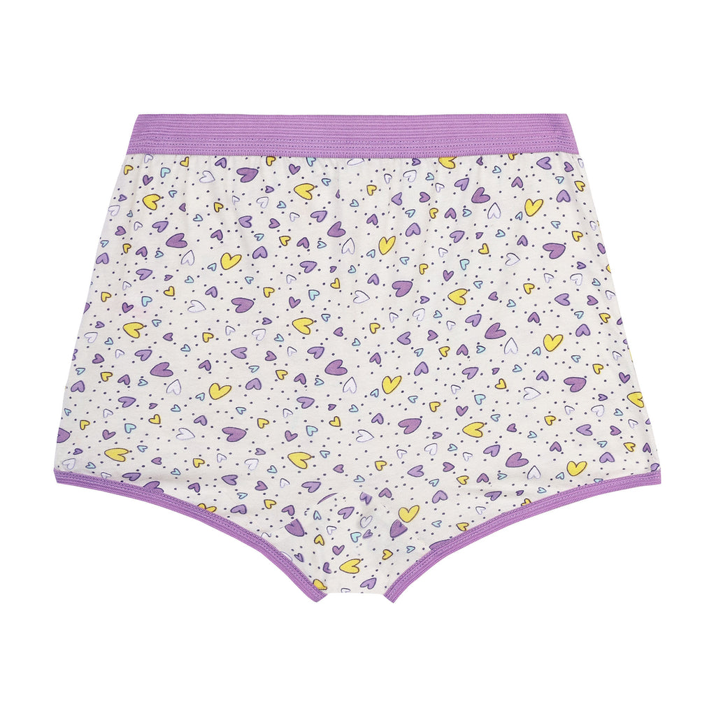 BLM 221| Red rose Girls Floral Print Cotton Bloomers – Pack of 6 | Vibrant & Comfy Daily Essentials