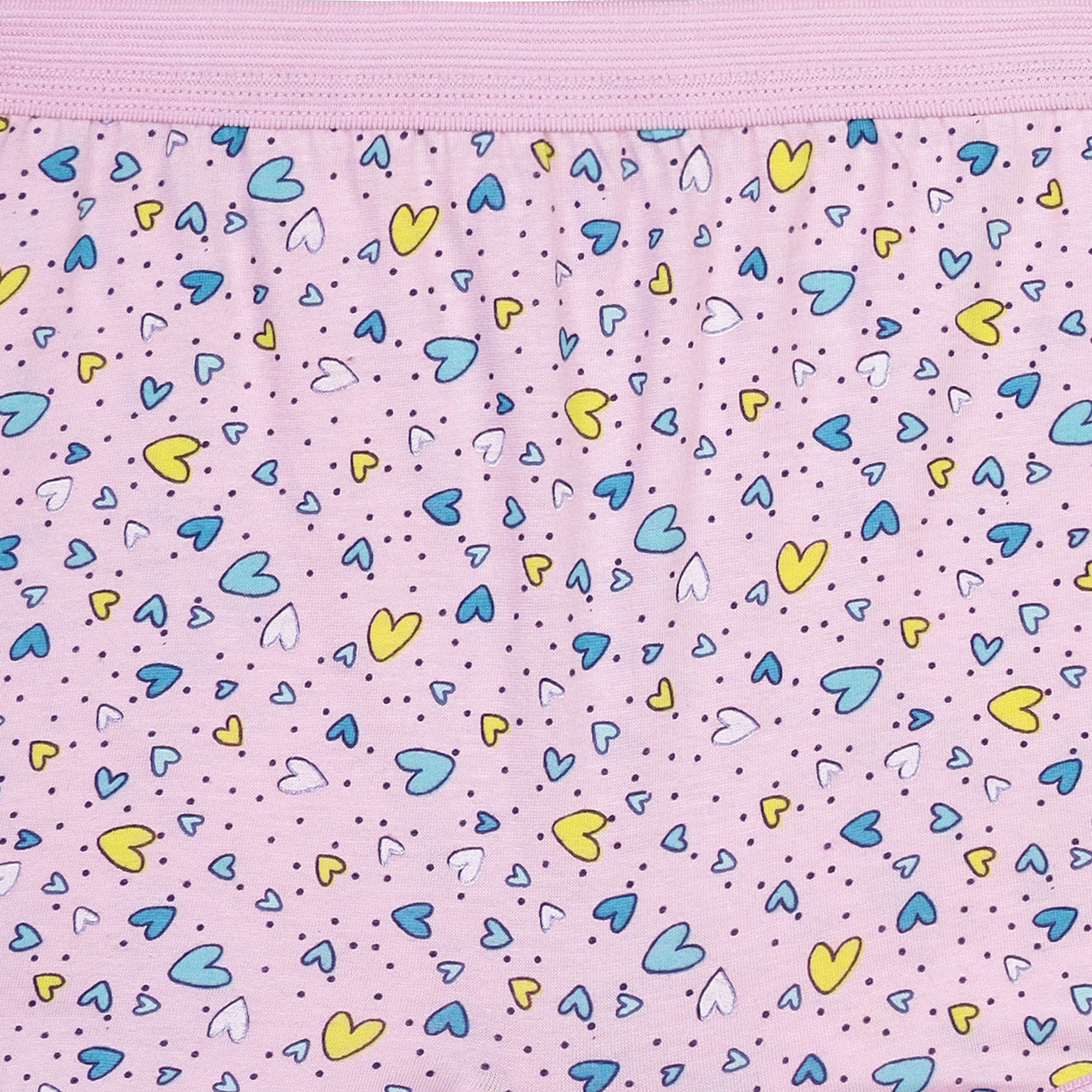 BLM 221| Red rose Girls Floral Print Cotton Bloomers – Pack of 6 | Vibrant & Comfy Daily Essentials