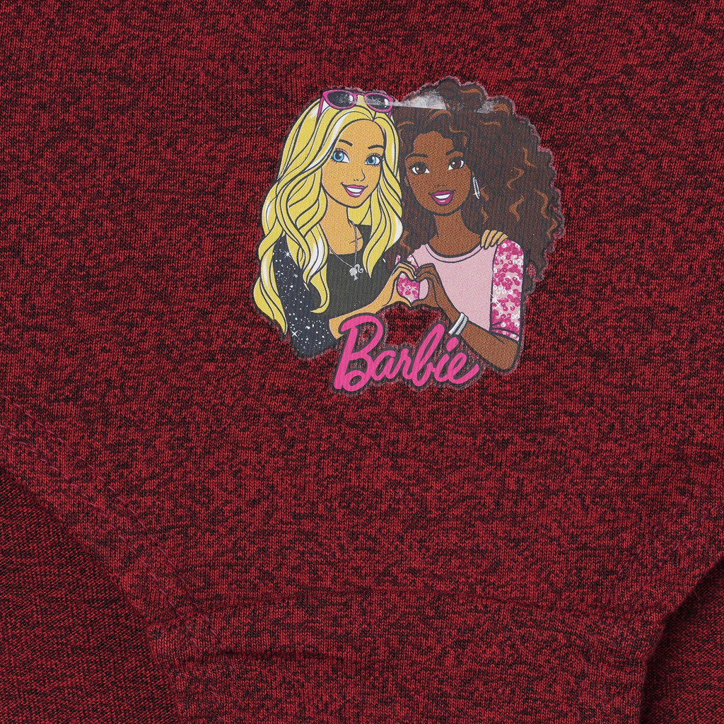 Red Rose Girls' Cotton Briefs Pack of 6 – Solid Colors with Barbie Prints | BABY-150