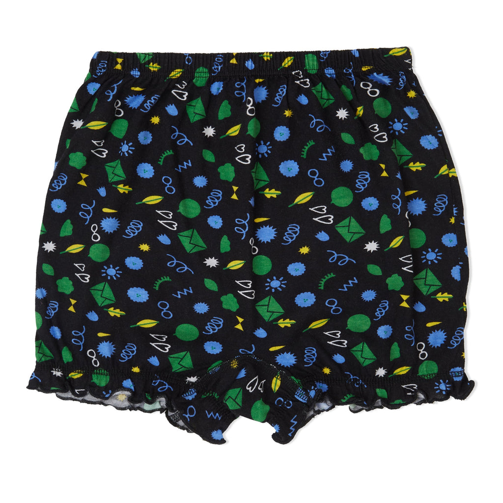 🌸 Redrose Girls Cotton Bloomers – Pack of 6 | Soft & Printed Comfort Wear | BLM-236