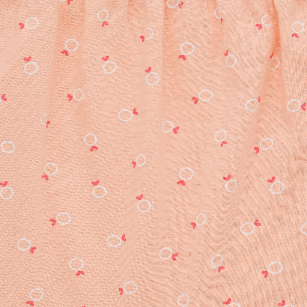 Redrose Girls' Soft Cotton Printed Bloomers – Pack of 6 | Frill Hem Design 🌼👧 | BLM-233