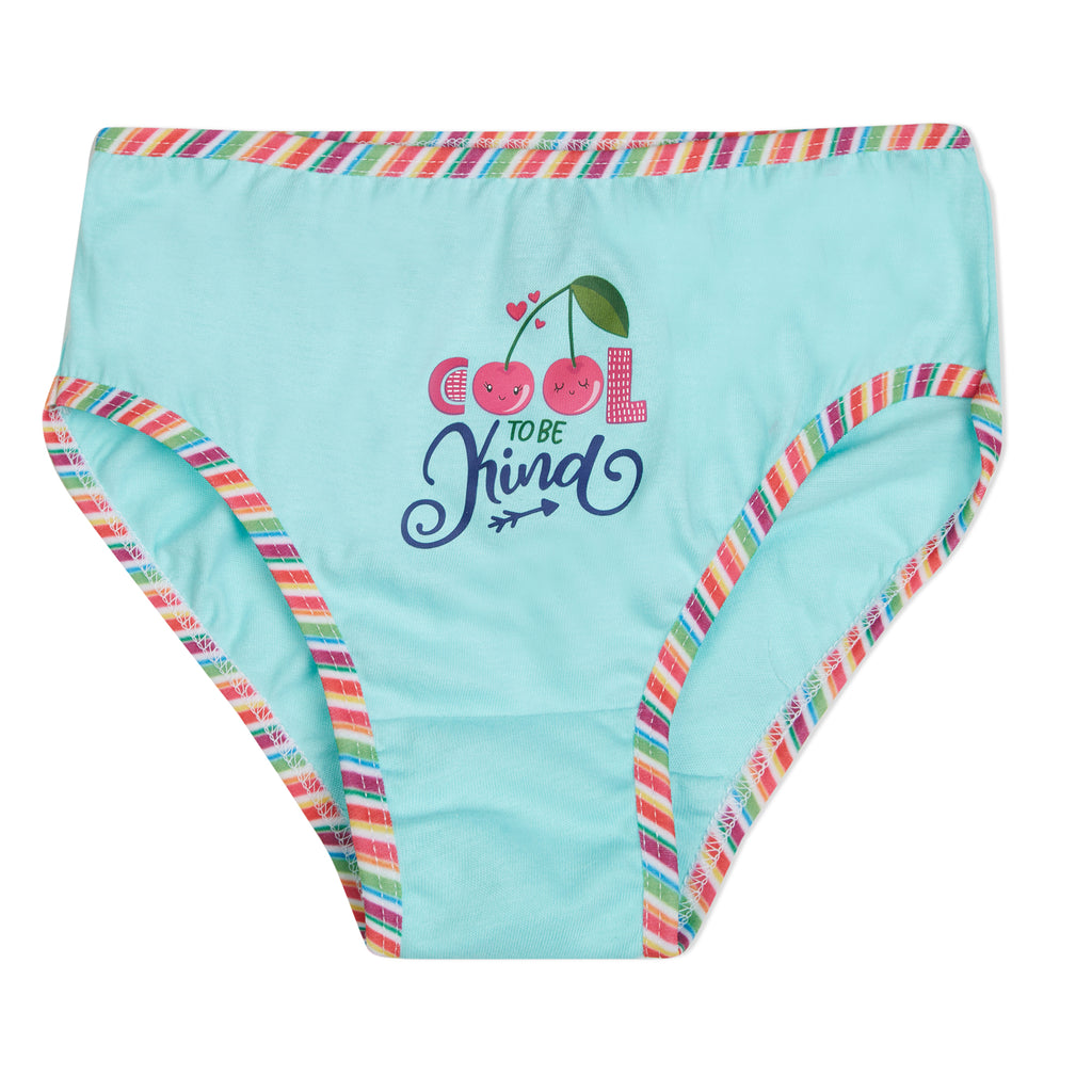 BABY-83 |Red rose Girls Cotton Printed Panty - Pack of 3 (Multicolor)