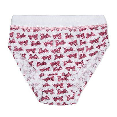 Red Rose Girls' Barbie Cotton Briefs – Pack of 3 | BABY-153