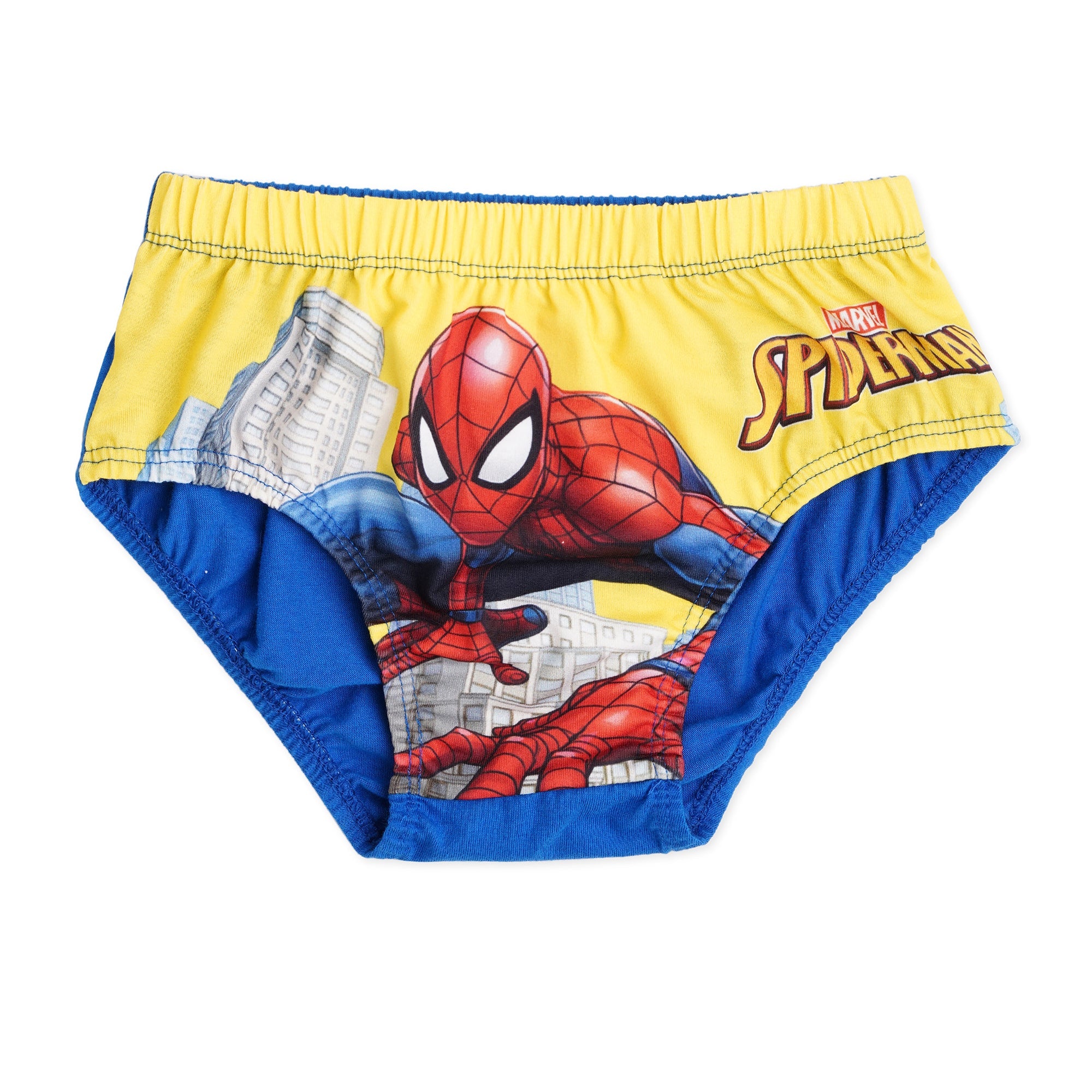 RedRose Boys Avengers & Spider-Man Briefs – Full-Print Cotton Innerwear (Pack of 6) | JR-525