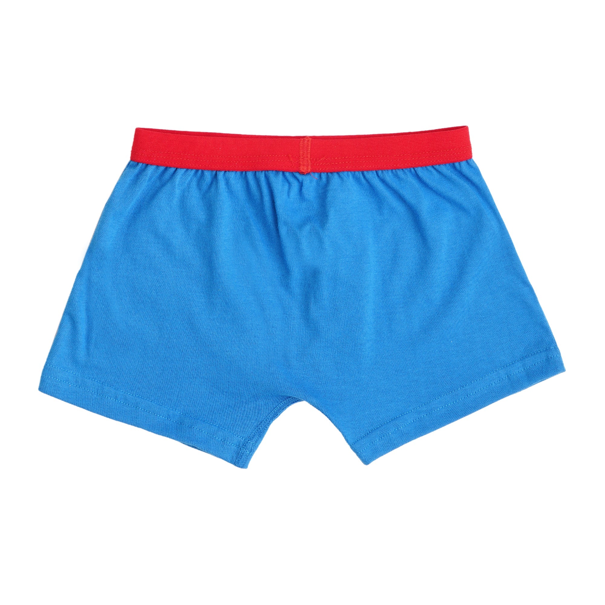 Redrose Boys Innerwear Printed Boxer Briefs – Pack of 6 | Fun Cartoon & Stripe Designs | JR-512