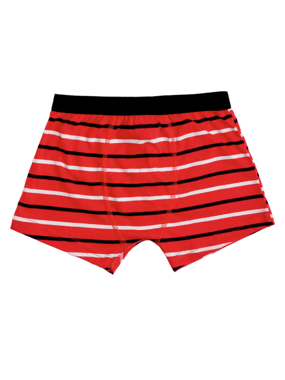 Redrose Boys Innerwear Printed Boxer Briefs – Pack of 6 | Fun Cartoon & Stripe Designs | JR-512
