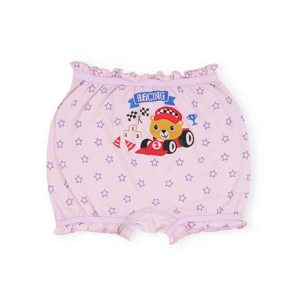 BLM 244|Redrose Girls' Cartoon Print Bloomers – Pack of 6 | Soft Cotton Comfort for Everyday Wear 🦄🌈