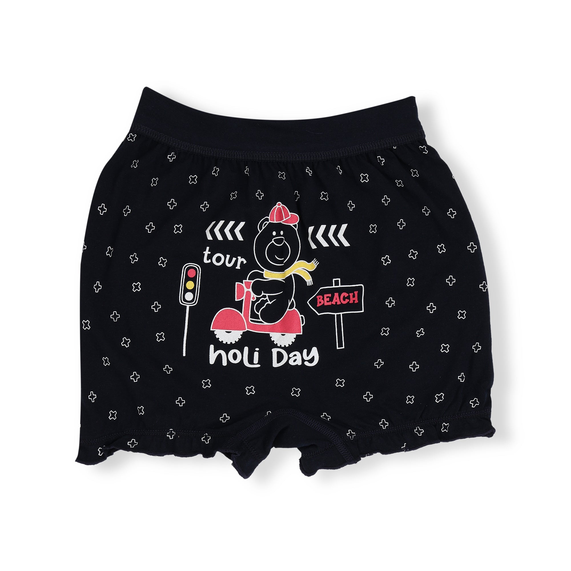 Red Rose BLM 232 Boys Printed Boxer Shorts, Soft & Comfortable Innerwear, Pack of 6