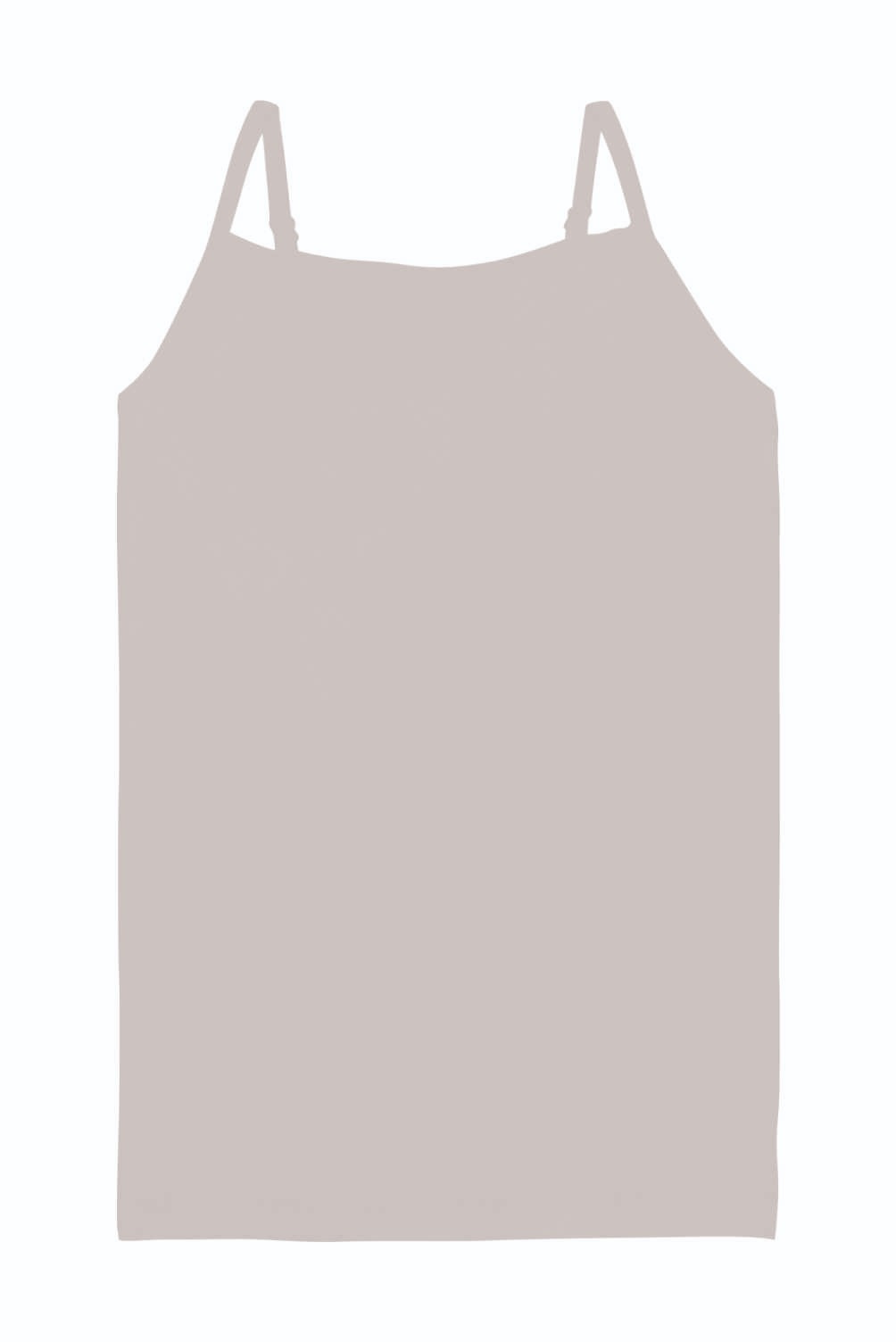Redrose Girls Cotton Slips – Pack of 1 | BS-2013 (GRY)