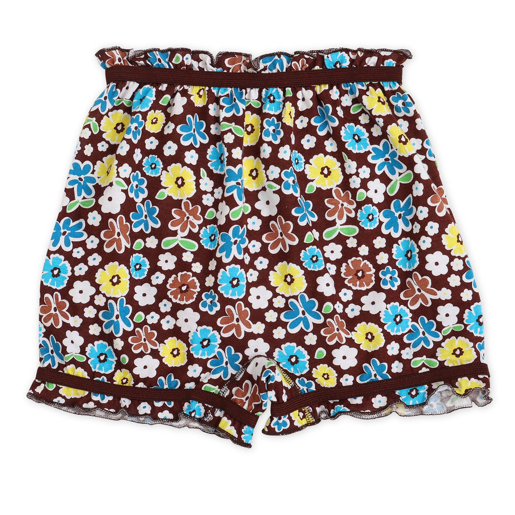 🌼 Redrose Girls Floral Print Cotton Bloomers – Pack of 6 | Vibrant & Comfy Daily Essentials 👧 | BLM-223