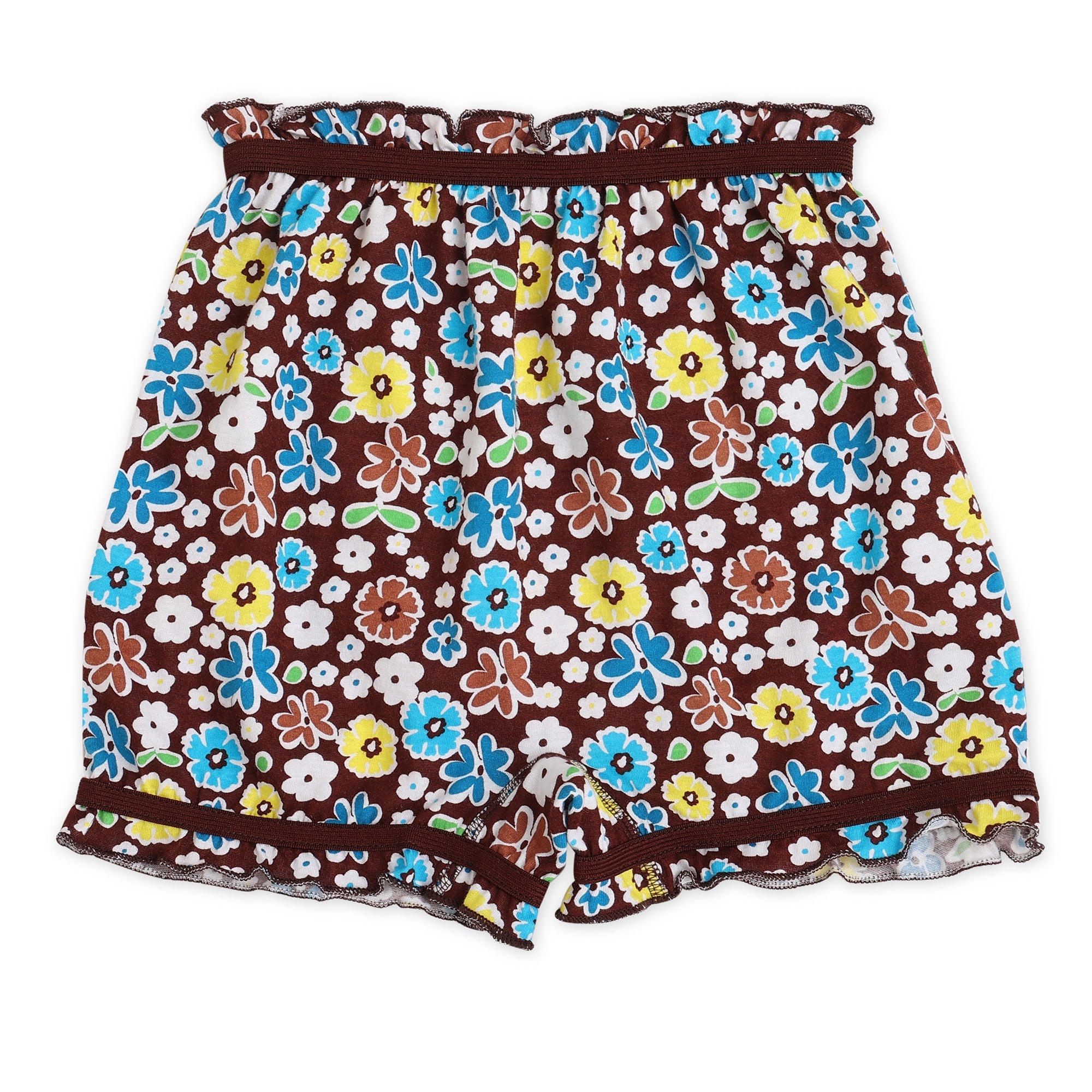 🌼 Redrose Girls Floral Print Cotton Bloomers – Pack of 6 | Vibrant & Comfy Daily Essentials 👧 | BLM-223