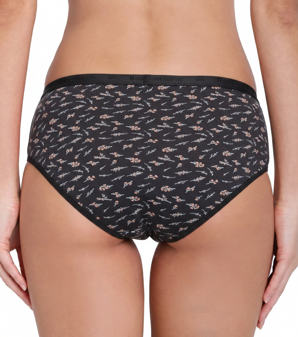 Midrise Cotton Hipster Panties– Pack of 3