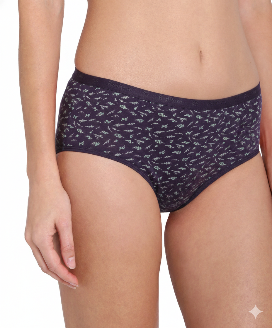 Midrise Cotton Hipster Panties– Pack of 3