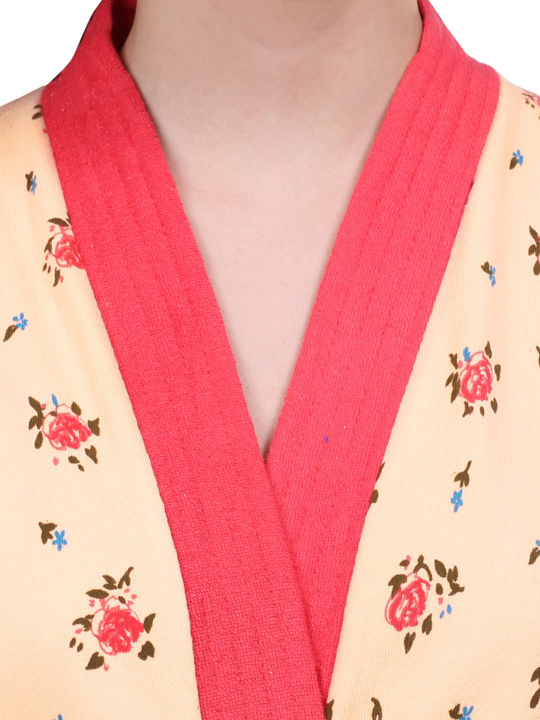 RedRose Printed Bathrobe