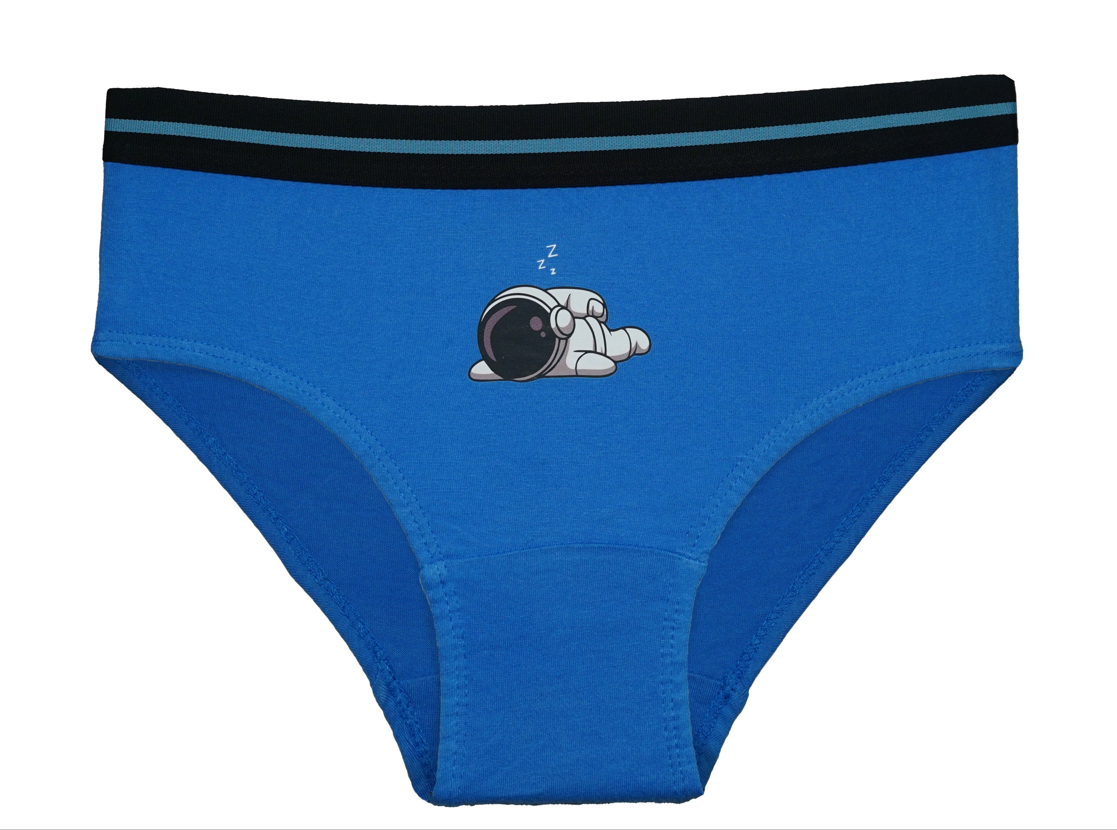 Redrose Boys’ Briefs – 3-Pack Space Adventure Print Underwear | 100% Cotton | JR-544