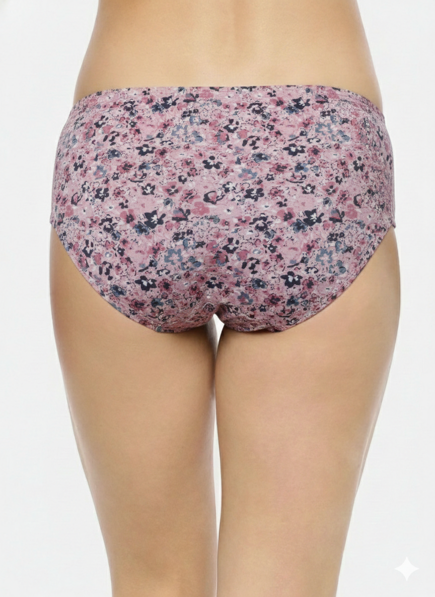 Midrise Cotton Hipster Panties– Pack of 3