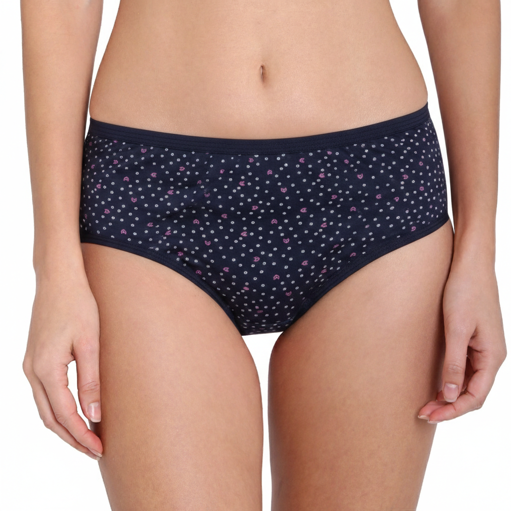 Midrise Cotton Hipster Panties– Pack of 3