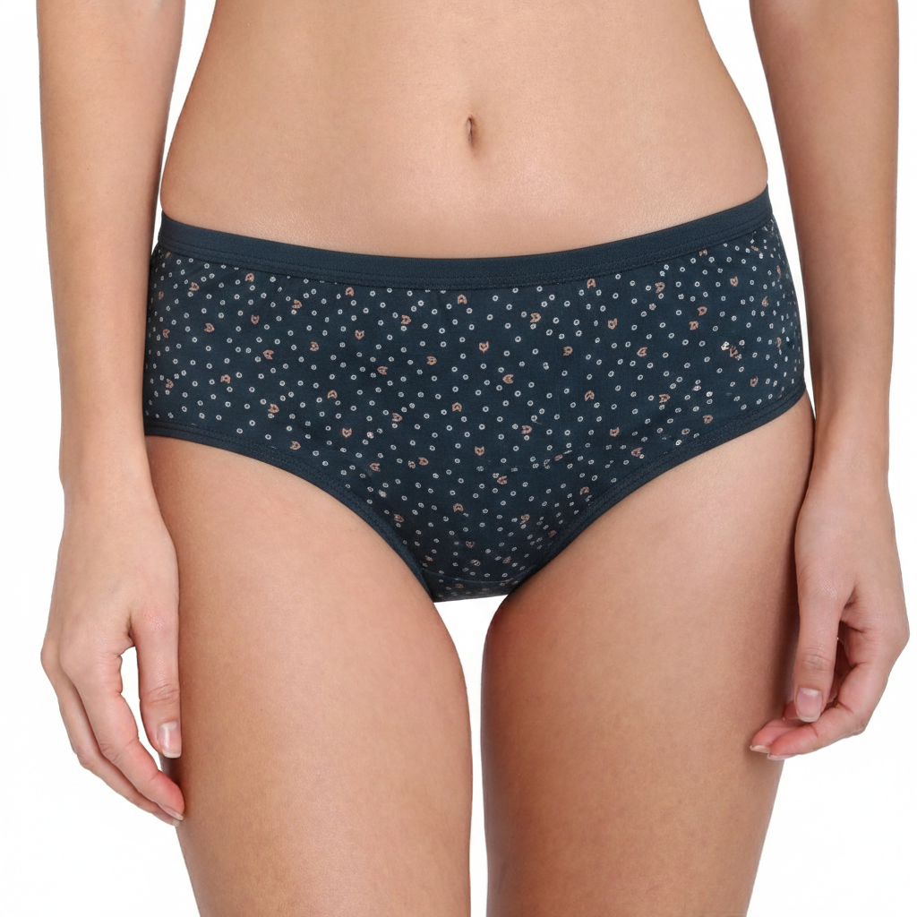Midrise Cotton Hipster Panties– Pack of 3