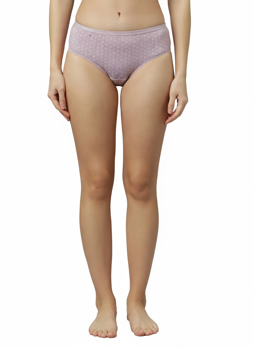 I TOUCH 226 – Full Coverage Mid-Rise Hipster Panties  – Pack of 3 (Multicolor)