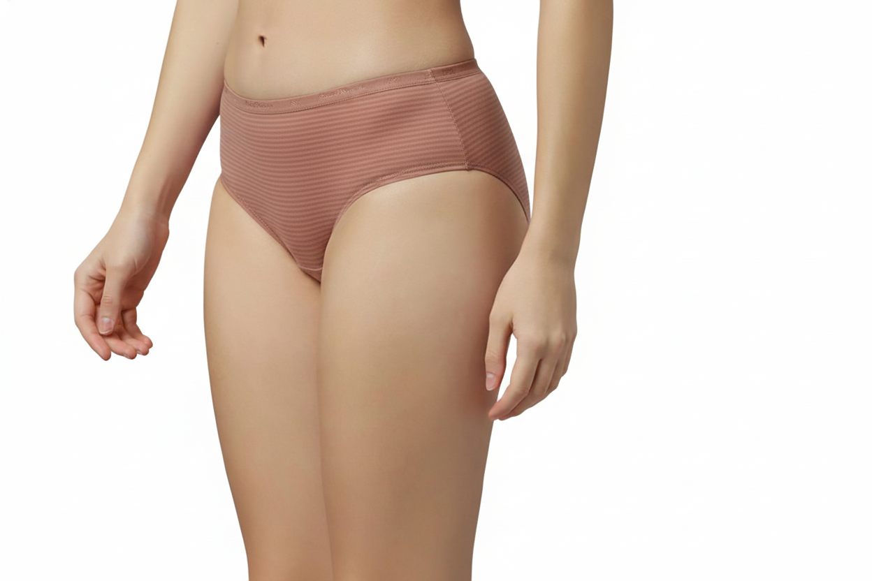 I TOUCH 228 – Full Coverage Mid-Rise Hipster Panties  – Pack of 3 (Multicolor)