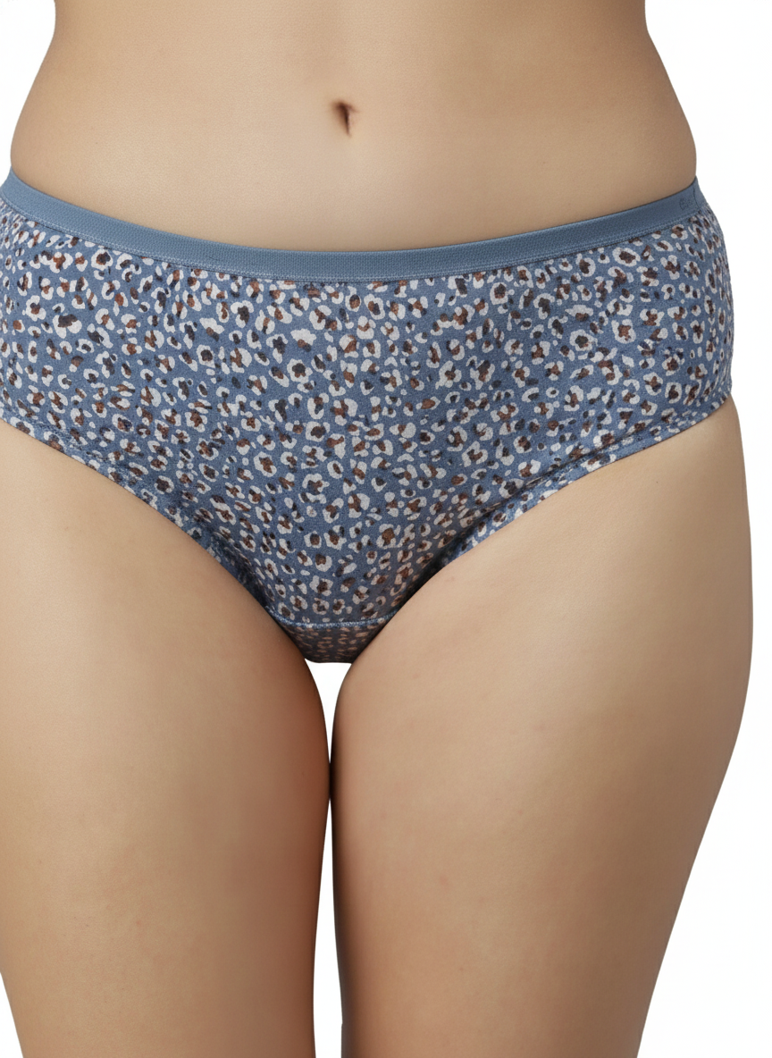 I TOUCH 232 – Full Coverage Mid-Rise Hipster Panties  – Pack of 3 (Multicolor)