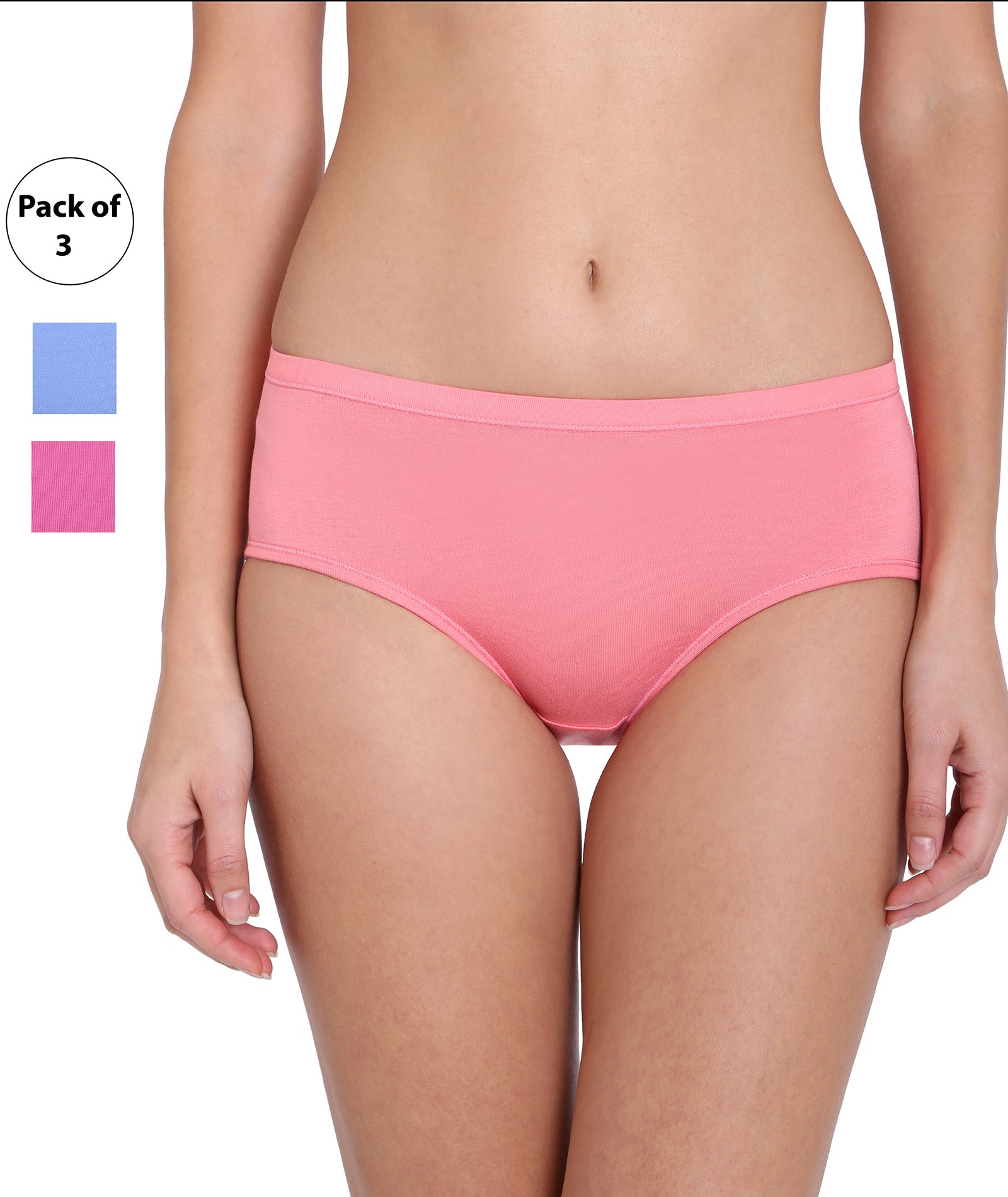 I TOUCH 05NC Hipster Panties - Multicolor Pack of 3