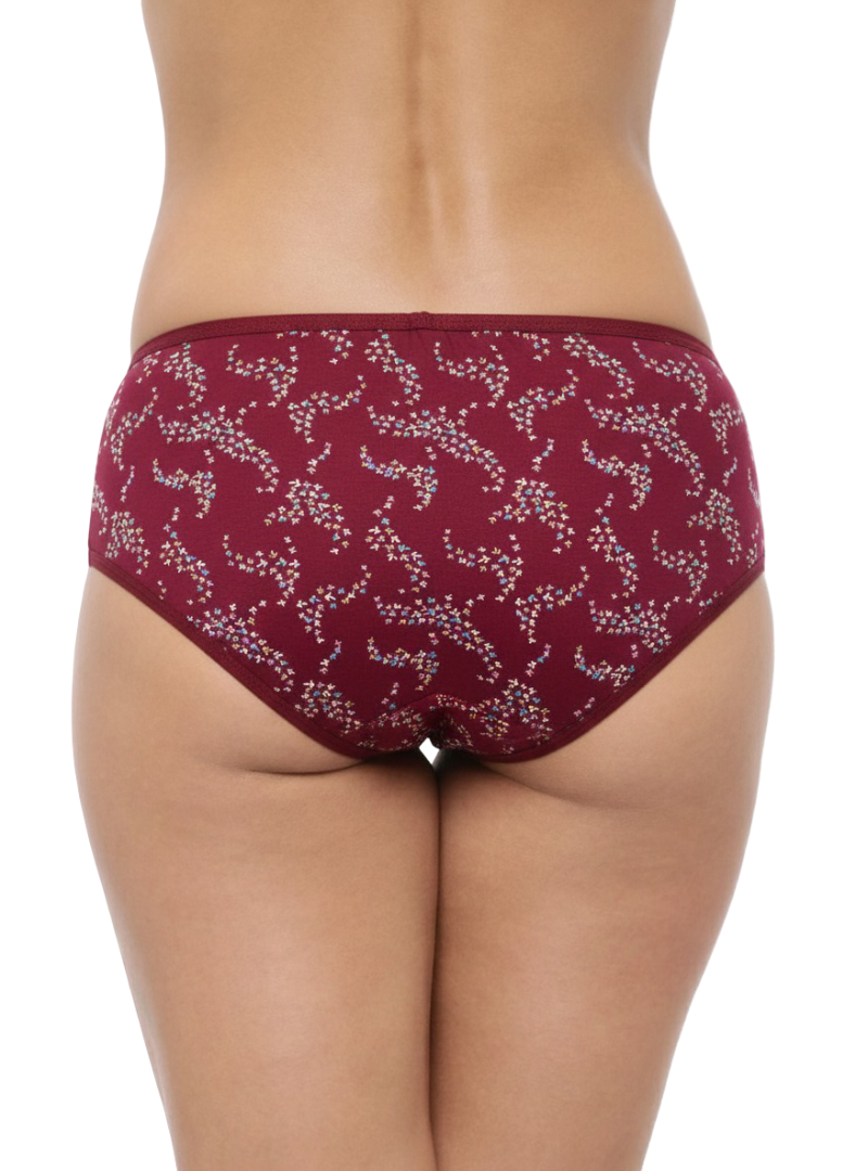 JASLEEN – Full Coverage Hipster Panties  – Pack of 3 (Multicolor)