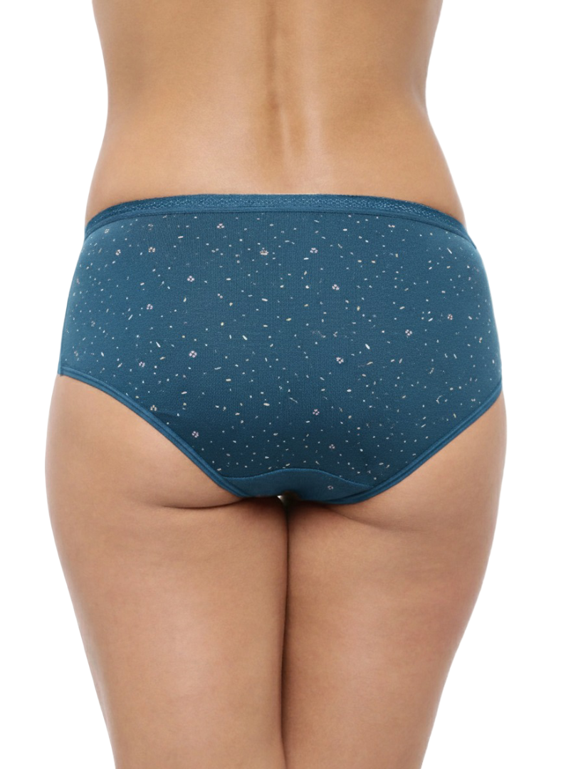 JIGISHA – Full Coverage Hipster Panties  – Pack of 3 (Multicolor)