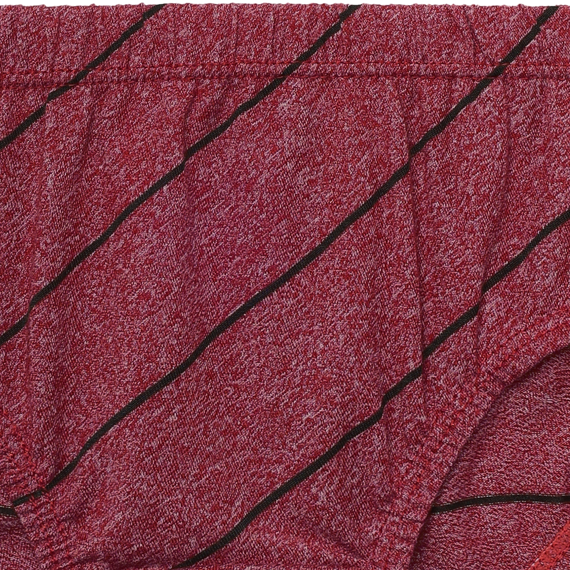 Redrose Boys' Cotton Briefs – Pack of 6 | Diagonal Striped Design Innerwear | JR-37