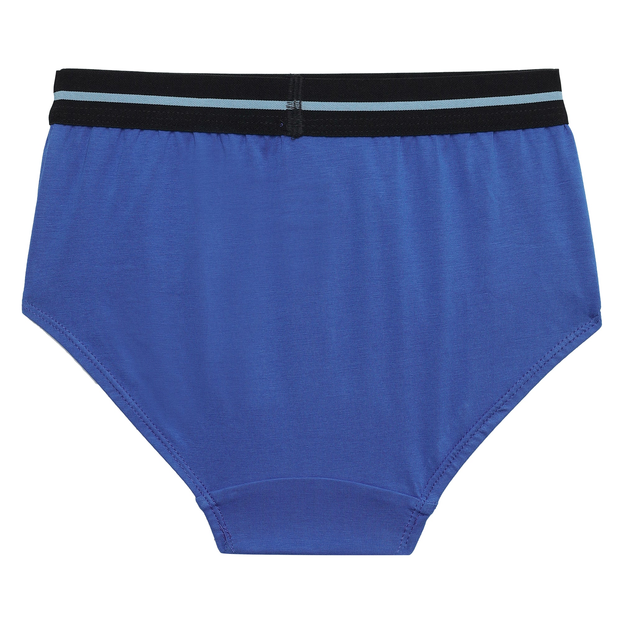 JR 533 Kids Printed Cotton Briefs Underwear with Elastic Belt Waistband for Kids Pack of 3