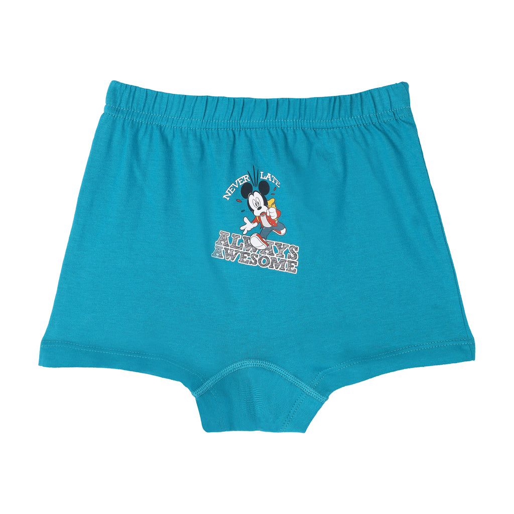 JR-536 Mickey Mouse Cotton Trunks for Boys |MULTICOLOR  PACK OF 6