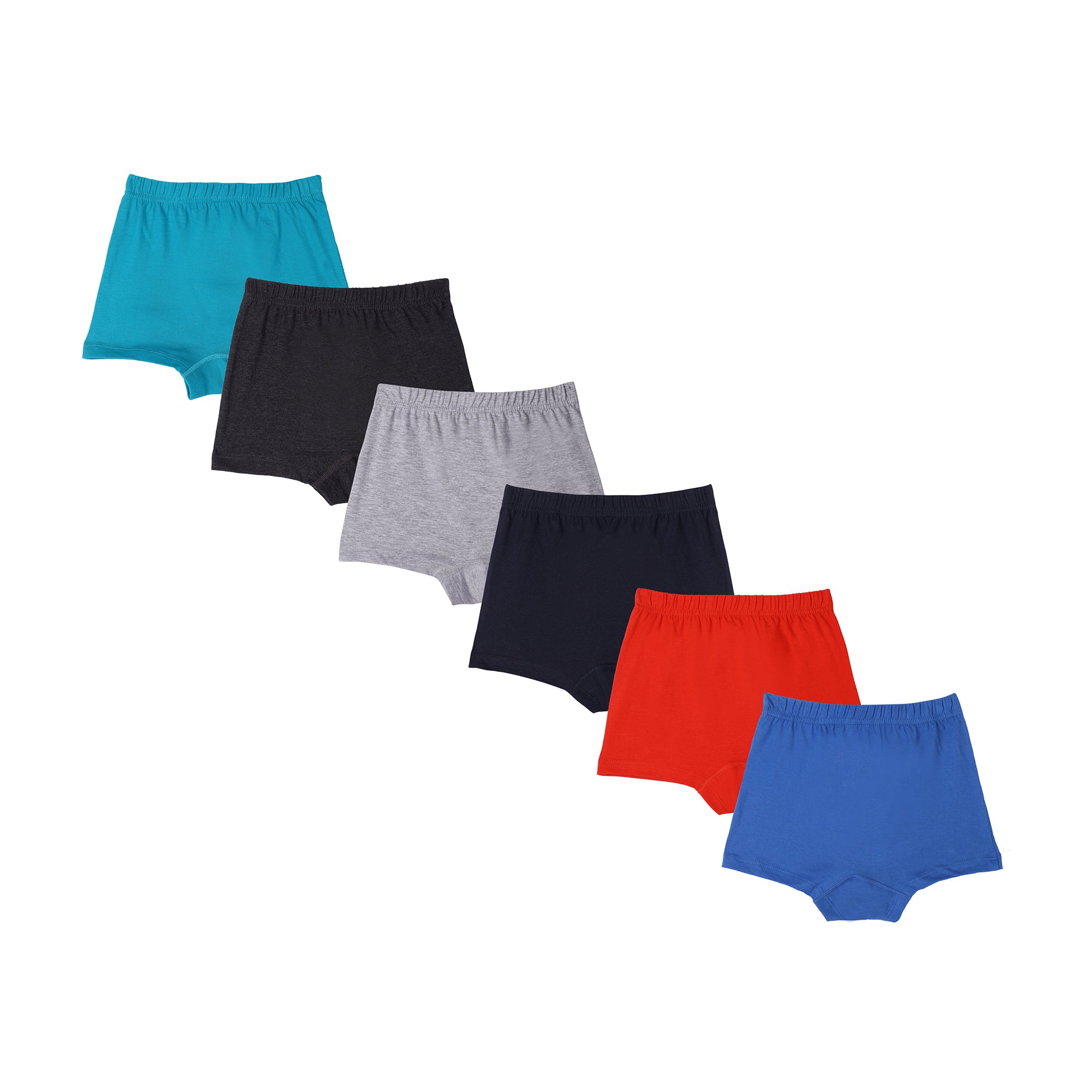 JR-536 Mickey Mouse Cotton Trunks for Boys |MULTICOLOR  PACK OF 6