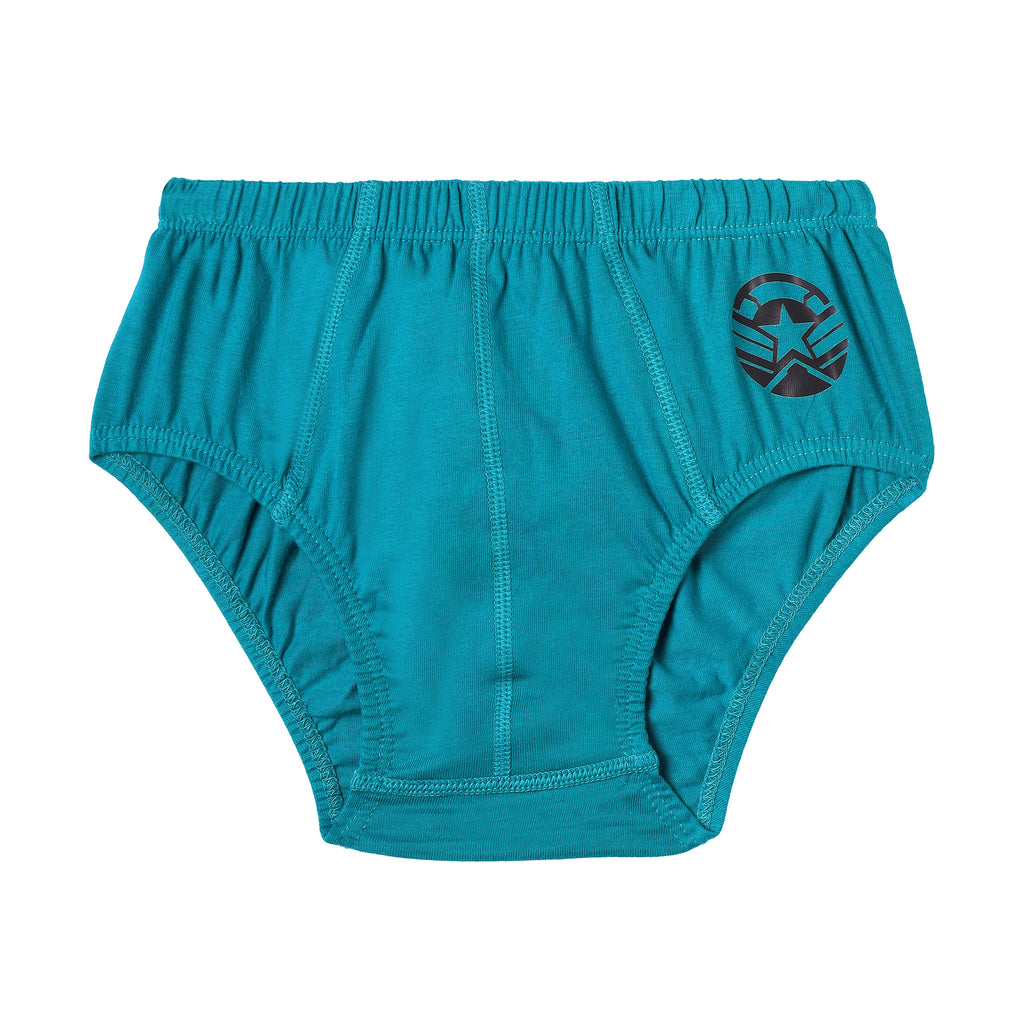JR 537 Kids Printed Cotton Briefs | Soft & Comfortable Innerwear for Boys | Multicolor Pack 6