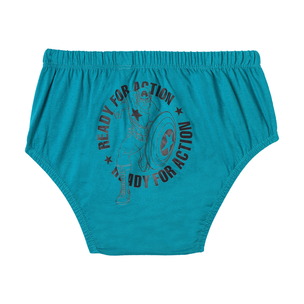 JR 537 Kids Printed Cotton Briefs | Soft & Comfortable Innerwear for Boys | Multicolor Pack 6