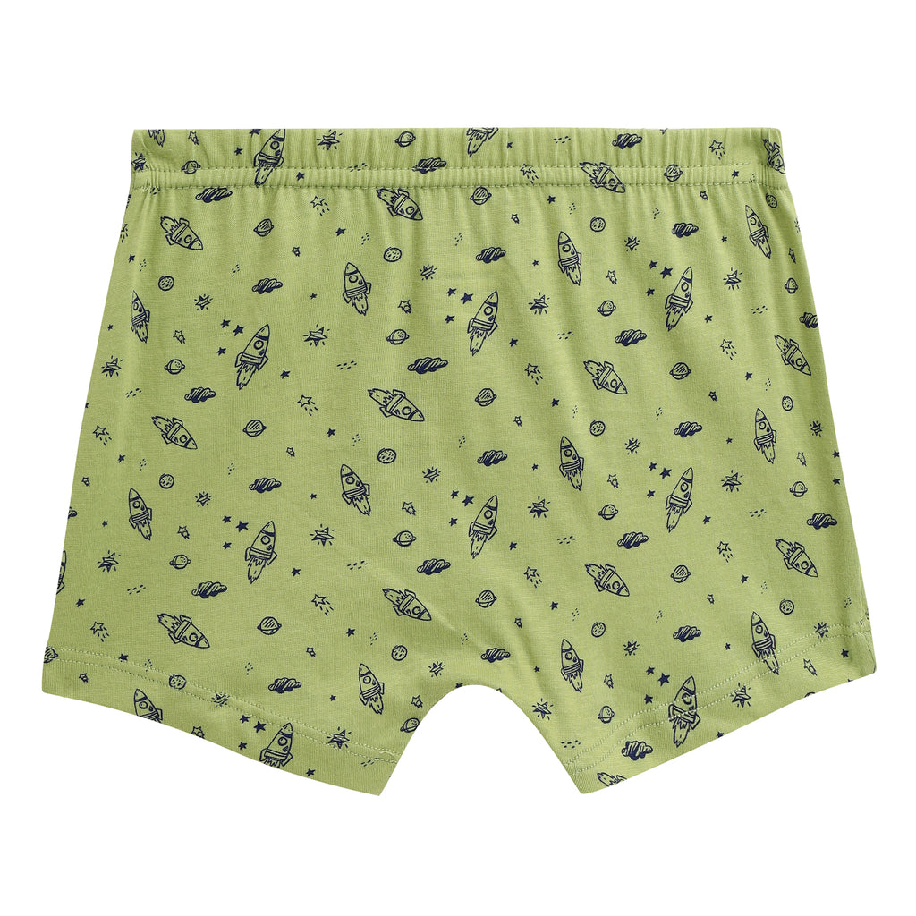 JR 541 Boys' Spiderman Boxer Briefs – Pack of 6 | Soft Cotton Printed Innerwear