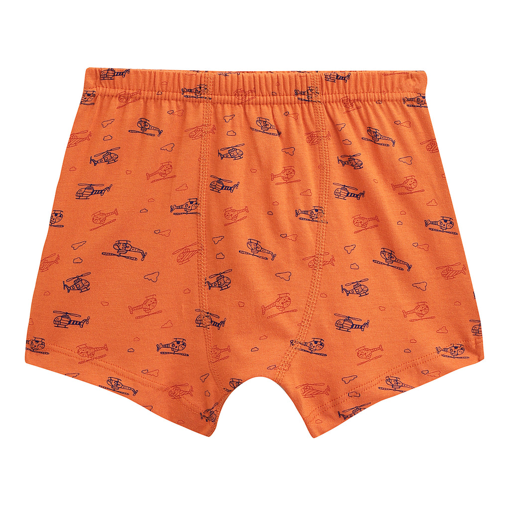 JR 541 Boys' Spiderman Boxer Briefs – Pack of 6 | Soft Cotton Printed Innerwear