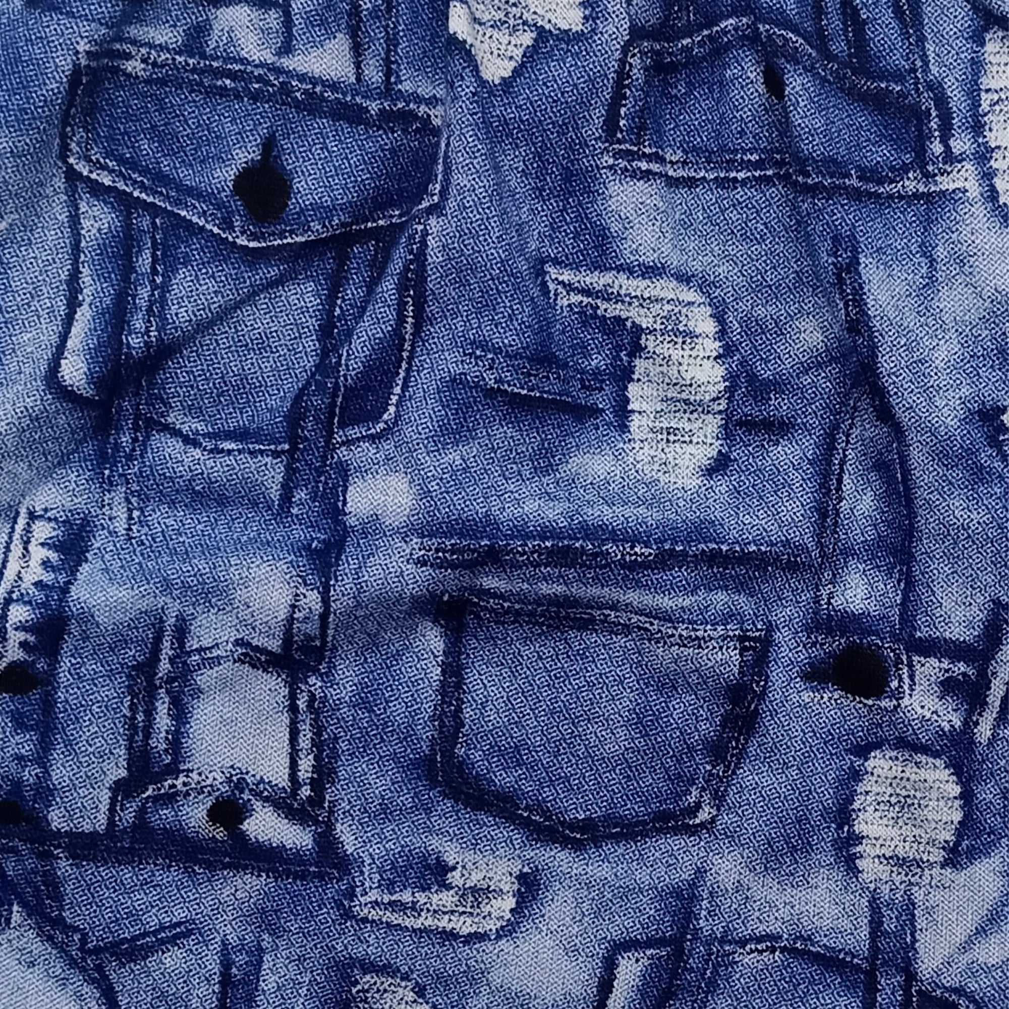 Redrose Boys’ Printed Cotton Briefs – Pack of 6 | Stylish Camo & Denim-Inspired Prints | JR-85